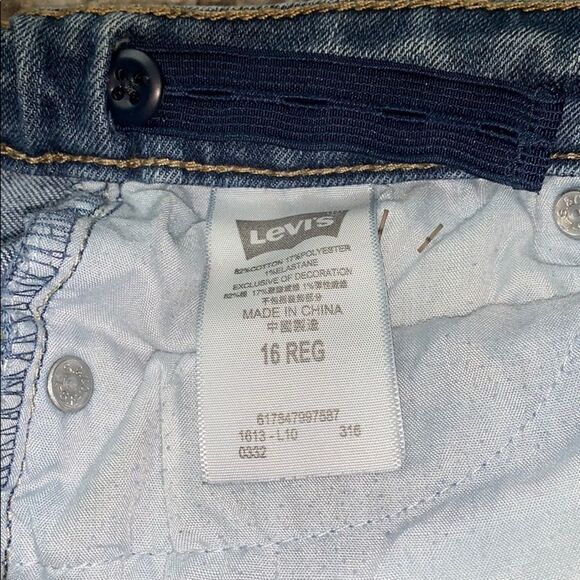 Levi’s 711 skinny jeans size 16R boys - Picture 6 of 8